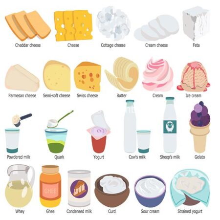 Dairy, Cheese and Eggs